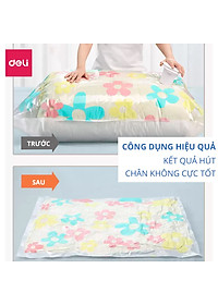 Nơi bán Túi Hút Chân Không Đựng Quần Áo, Chăn Ga Gối, Thú Bông Deli - Loại Dày Cao Cấp, Nhiều Hoạ Tiết, Bảo Vệ Quần Áo, Chăn Ga Khỏi Ẩm, Nấm Mốc, Chống Nước Tuyệt Đối