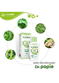 Combo 3 Lọ Nước Tắm Thảo Dược Dr Papie Cho Bé Giúp Ngăn Ngừa Và Giảm Các Vấn Đề Về Da