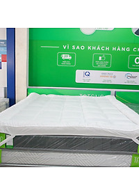 Topper EVERON ,Tấm Tăng Tiện Ích Màu Trắng Dày 5cm-7cm - Hàng Chính Hãng