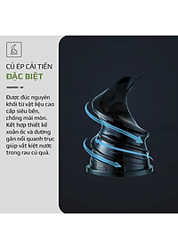 Máy Ép Chậm Olivo SJ196 – Ống Tiếp Nguyên Liệu Lớn 13cm – Động Cơ AC Cao Cấp