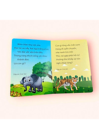 Sách Câu Đố Tư Duy Cho Trẻ Tập Nói - Tập Đọc
