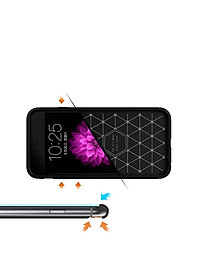 Ốp lưng chống sốc cho iPhone 6 Plus / iPhone 6s Plus Hiệu Likgus vân kim loại - hàng nhập khẩu