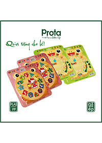 [CHÍNH HÃNG] (không có máy đưa nôi) Nôi cho bé cao cấp Prota tặng Đồng hồ ghép hình  – Cam kết 1 đổi 1