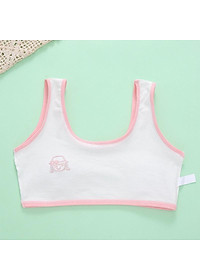 Áo lá học sinh, Áo bra học sinh Áo ngực cho trẻ em chất thoáng mát co giãn cho bé gái