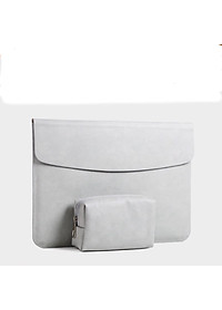 BAO DA, TÚI DA, CẶP DA CHỐNG SỐC CHO MACBOOK, LAPTOP, SURFACE KÈM VÍ ĐỰNG PHỤ KIỆN CHỐNG NƯỚC