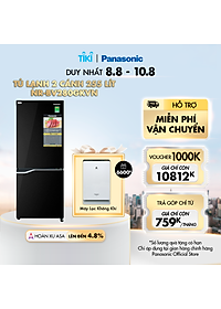 Tủ Lạnh 2 Cánh Panasonic 255 Lít NR-BV280GKVN ngăn đá dưới – Ngăn đông mềm siêu tốc – Hàng chính hãng