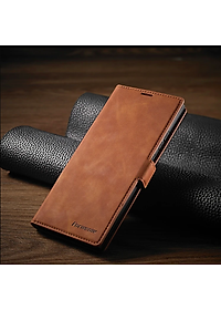 Bao Da Bò Non Dành Cho SamSung Galaxy S23 Ultra Chính Hãng Forwenw Có Ngăn Đựng Tiền và Thẻ - Hàng Nhập Khẩu