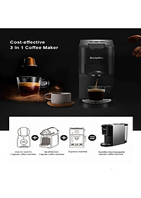 Máy pha cà phê 3 trong 1 phiên bản cao cấp BK-513 thương hiệu BioloMix - HÀNG NHẬP KHẨU