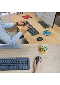 Bộ Bàn Phím Và Chuột Không Dây Logitech MK235 - Hàng chính hãng