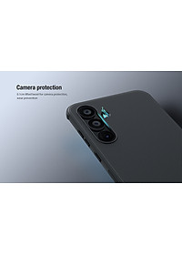 Ốp Lưng sần viền dẻo chống sốc cho Samsung Galaxy A55 5G- A35 5G - A25 5G - A15 - A05s hiệu Nillkin Super Frosted Shield - Hàng nhập khẩu