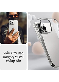 Ốp lưng trong suốt chống sốc cho iPhone 13 6.1 inch hiệu Likgus Thom Browne (bảo vệ toàn diện, chất liệu cao cấp, thiết kế thời trang) - hàng nhập khẩu