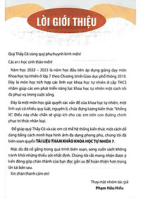 Sách tham khảo- Tài Liệu Tham Khảo Khoa Học Tự Nhiên 7 (Theo Chương Trình GDPT Mới)_HA