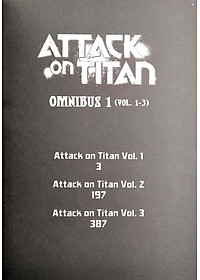Attack On Titan Omnibus 1 (Vol. 1 - 3)