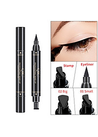 Bút kẻ mắt 2 đầu QIC chính hãng siêu hot - không thấm nước không trôi (1 cây)