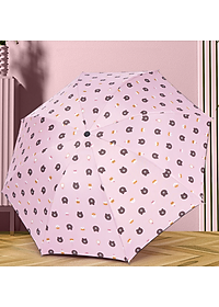 Dù Đi Mưa Gấp Gọn Hình Gấu 2 Lớp Chống Thấm Tốt - Hàng chính hãng