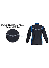 Áo Mưa Bộ Vải Dù Thời Trang Cao Cấp, GIÁ SỈ, RANDO Chính Hãng, Áo 2 Lớp Phản Quang, Không Thấm Nước Cho NAM NỮ Đi Phượt