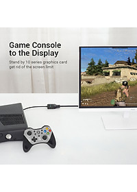 Cáp chuyển HDMI to VGA Vention hỗ trợ nguồn + audio , full HD 1080P - Hàng chính hãng