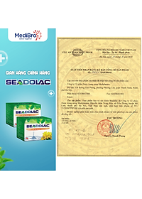 SEADOLAC HỖ TRỢ NHUẬN TRÀNG TỰ NHIÊN CHO TRẺ EM VÀ NGƯỜI LỚN hộp 30 gói/2g