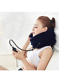 Đai Gối Hơi Kéo Giãn Đốt Sống Cổ Hỗ Trợ Giảm Đau Vai Cổ Gáy