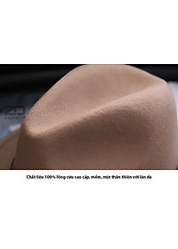 Mũ Phớt Nam Lông Cừu Cao Cấp, Nón Fedora Phong Cách Cổ Điển MP049