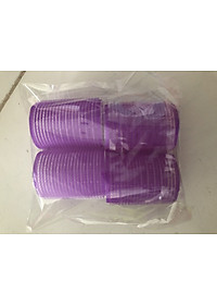 ￼Bộ 4 lô Cuốn Tóc Xoăn Dính loại lớn, giá tốt - giao màu ngẫu nhiên 