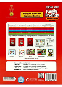 Tiếng Anh 4 Family And Friends (National Edition) - Workbook (2023)