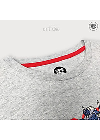 Đồ bộ bé trai cộc tay BIGFOX - MISS MEOW size đại, bộ hè bé trai vải cotton phong cách Âu Mỹ in Robot  cỡ 3 - 11 tuổi 11 - 40 kg QATE