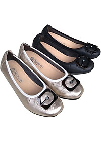 Giày nữ Trường Hải đế xuồng da bò cao cấp  DX218