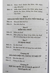 Luật Quản Lý Thuế Năm 2025