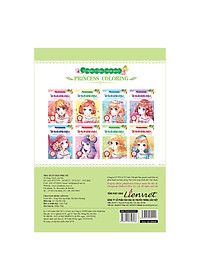 Sách Tô Màu Công Chúa Nhỏ - Tô Màu Công Chúa - Công Chúa Phù Dung