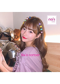 Bộ 10 kẹp tóc mini nhí nhiều màu sắc Hàn Quốc cho bé gái dễ thương