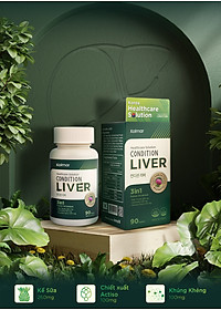 [Kolmar]Thực phẩm bảo vệ sức khỏe Condition Liver hỗ trợ giải độc, tăng cường chức năng gan - Hộp 90 Viên uống