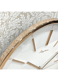 Đồng hồ treo tường Nhật Bản Rhythm CMG437NR13, Kích thước 30.0 x 4.2cm, 700g ,Vỏ nhựa cao cấp, dùng PIN