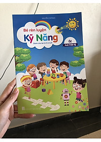 Bộ 8 cuốn Bé Rèn Kỹ Năng Dành Cho Bé 5-6 Tuổi