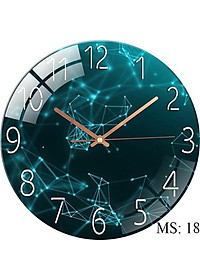 ĐỒNG HỒ TREO TƯỜNG TRANG TRÍ PHỦ PHA LÊ KT 35 CM(MS 20)