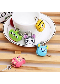 Ổ Khóa Mini Nhiều Hình Thú Xinh Xắn 