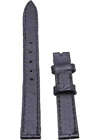 Dây Đồng Hồ Da Cá Sấu Size Nhỏ Huy Hoàng HT8226 - Đen
