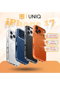 Ốp lưng Cho iPhone 17 Pro/ 17 Pro Max UNIQ CLARIO Chế Tác Từ Nhựa Tái Chế Bền Bỉ Cam Kết Bảo Vệ Môi Trường Hàng Chính Hãng