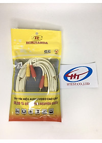 dây av 3 đầu hoa sen ,đồng nguyên chất ,Hàng Chính Hãng.