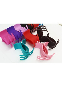 KẸP GẤP TÓC 5 RĂNG NHÁM NHIỀU MÀU GIAO MÀU NGẪU NHIÊN