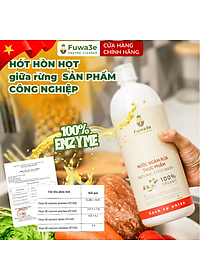 Nước ngâm rửa rau củ quả enzyme sinh học từ vỏ dứa Fuwa3e 1000ml / 100ml