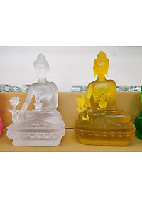 Bộ tượng phật dược sư lưu ly 7 màu