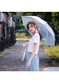 Ô đi mưa trong suốt - dù che mưa che nắng trong suốt, bền- đẹp