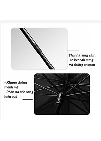 Ô dù che nắng kính lái ô tô, xe hơi - Chống nóng và bảo vệ taplo hiệu quả
