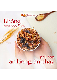[COMBO 2 TÚI 150G] Gạo lứt giảm cân ăn liền Mailey - gạo lứt sấy rong biển/cháy tỏi ăn kiêng healthy