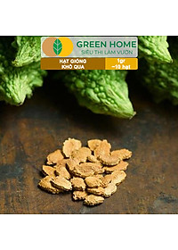 Hạt Giống Khổ Qua Greenhome, Gói 1gr~10 hạt, Dễ Trồng Quanh Năm, Nảy Mầm Cao, Thu Hoạch Nhanh, Năng Suất Cao T05