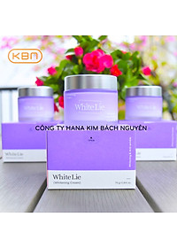 [KHUYẾN MÃI] Kem Dưỡng Trắng White Lie Chống Lão Hóa Dưỡng Ẩm Mờ Nám BELLCA 75g