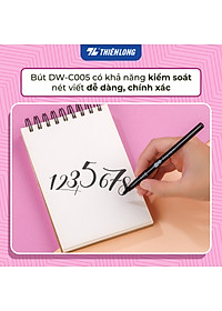 Bút viết Calligraphy Thiên Long Colokit DW-C005 - Mực kháng nước, đậm