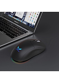 Chuột Led Không Dây Pin sạc T25 Gaming Cổng sạc TypeC chống mỏi cổ tay cho máy tính laptop hàng nhập khẩu