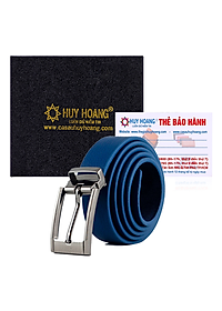 Thắt Lưng Nữ Da Bò Huy Hoàng HT5127 - Xanh
